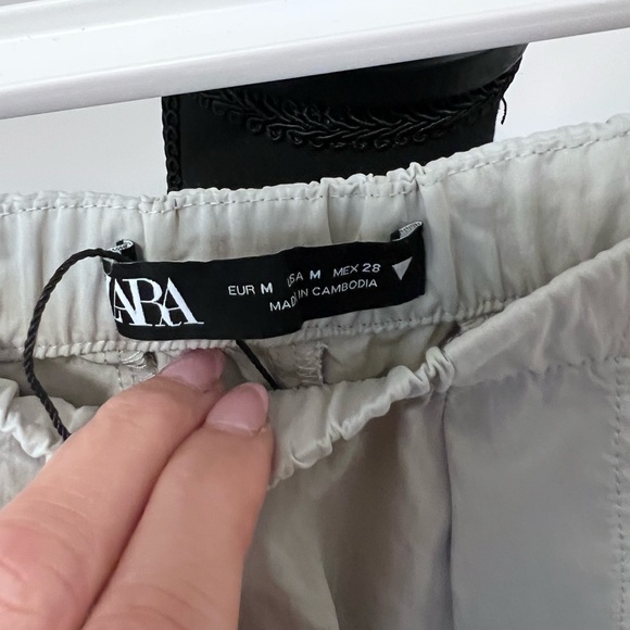 Zara Nylon Baggy Pants - Picture 4 of 5